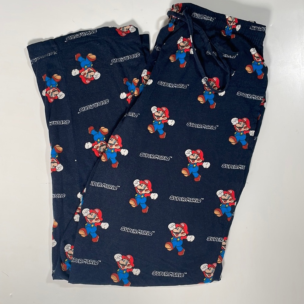 Super Mario Mens PJ Pants *Size M*